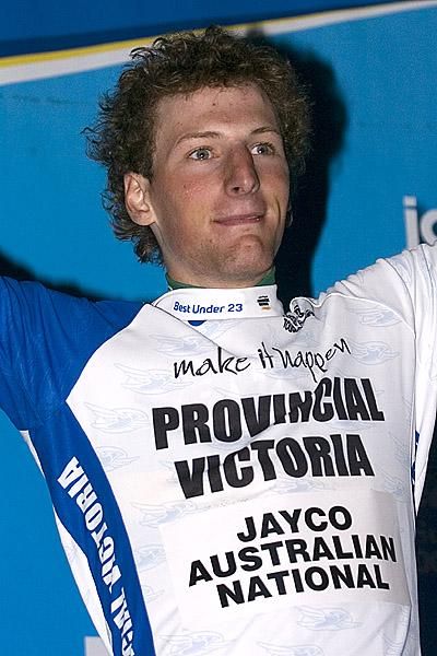 Rising star: Nick Aitken (Jayco National Road Team) took out the Provincial Victoria best rider under 23 on the tour.