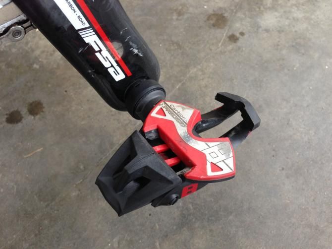 Time Xpresso 8 Carbon pedals for Carlos Ochoa's Bianchi Sempre