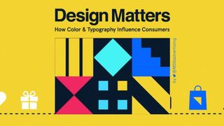 Best infographics: headline and colourful pattern