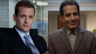 Gabriel Macht in Suits and Tony Shalhoub in Mr. Monk's Last Case: A Monk Movie