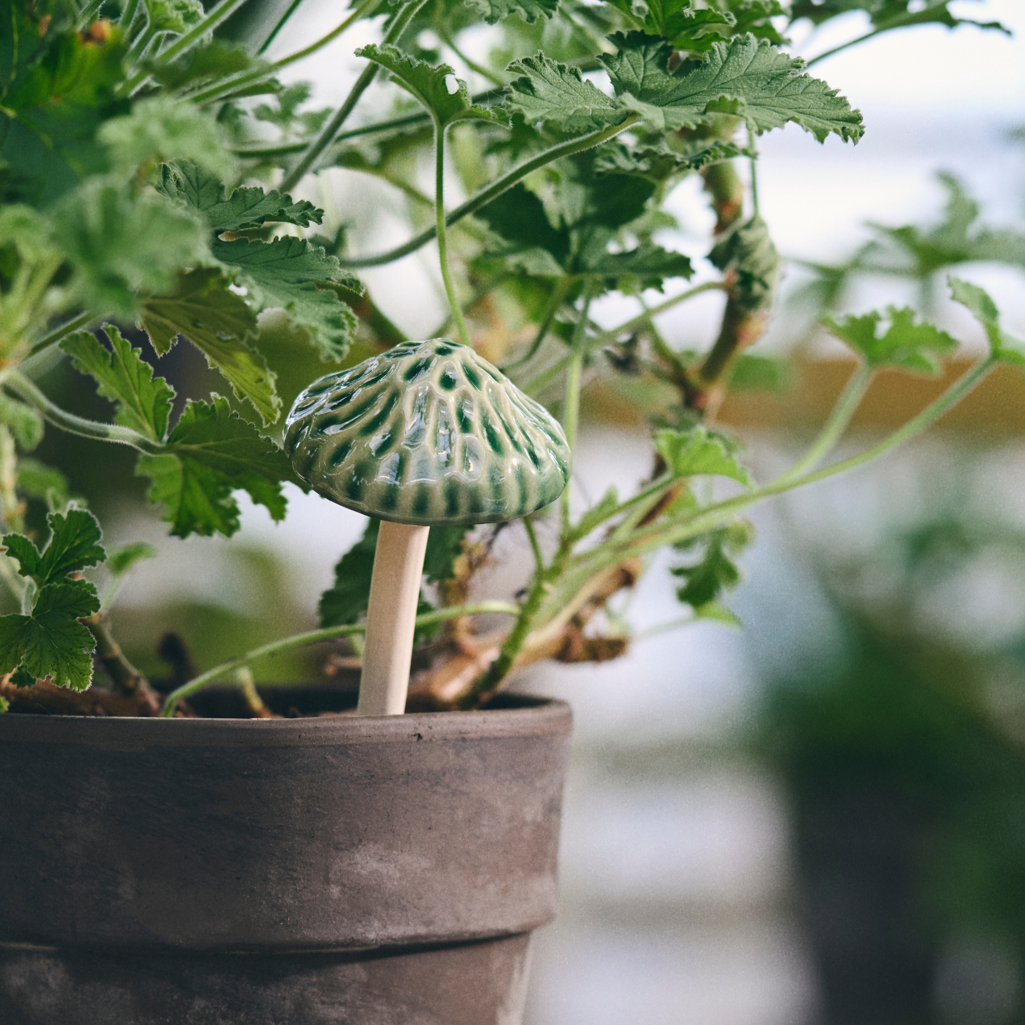 Deco mushroom ornament