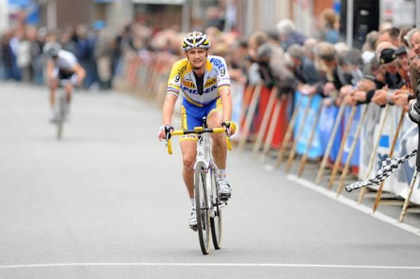 Bart Wellens (Telenet Fidea) finished just shy of the podium in Ardooie