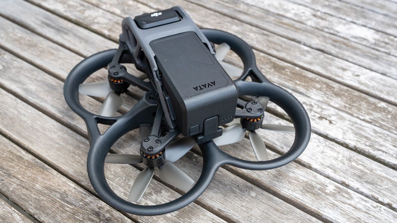 DJI Avata_top of drone back angled view
