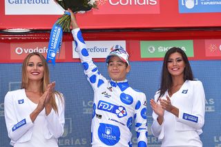 Kenny Elissonde (FDJ) in the mountains jersey