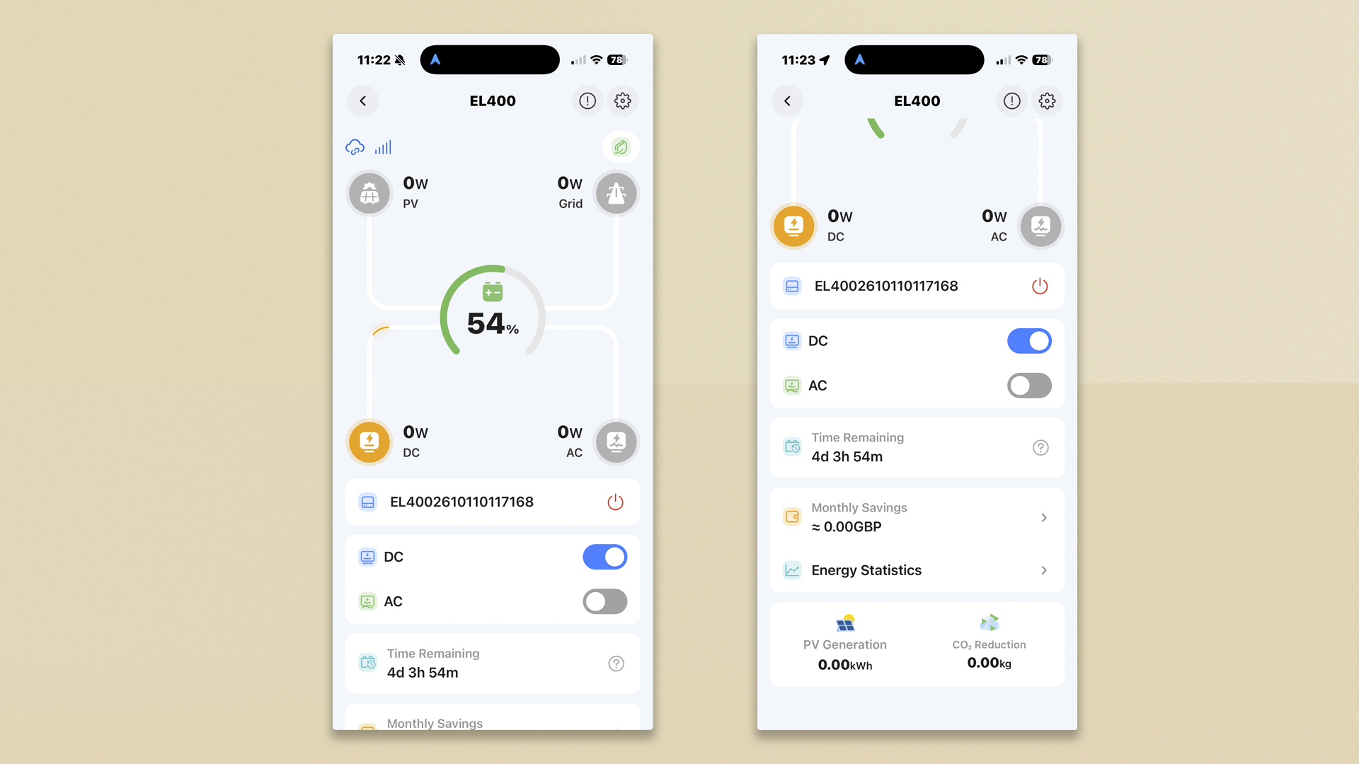 Bluetti Elite 400 Bluetti app screenshots