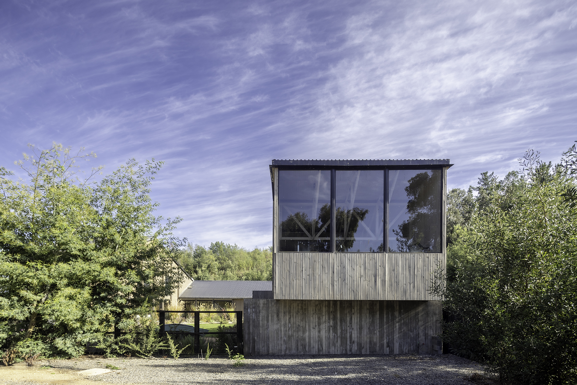 timber structure Chilean holiday home