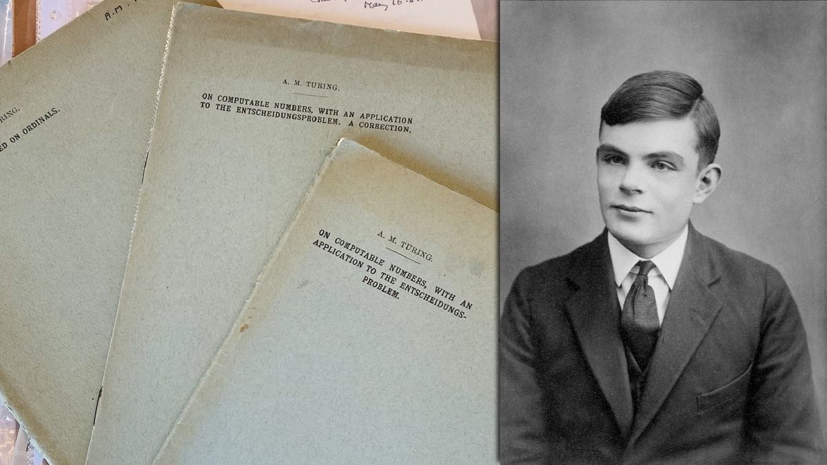 Alan Turing's seminal papers, almost destroyed by a shredder, head to auction