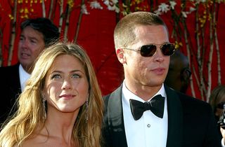 Brad Pitt and Jennifer Aniston during their marriage in the early 2000s