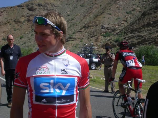 Edvald Boasson Hagen (Team Sky) walked away with the stage win and overall lead after stage 3