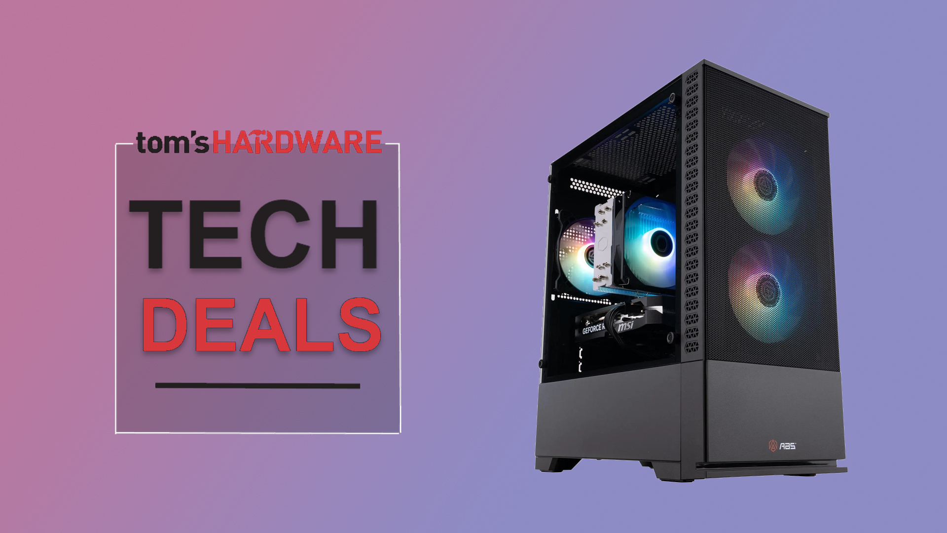 Deals post image for the ABS Cyclone Aqua gaming PC