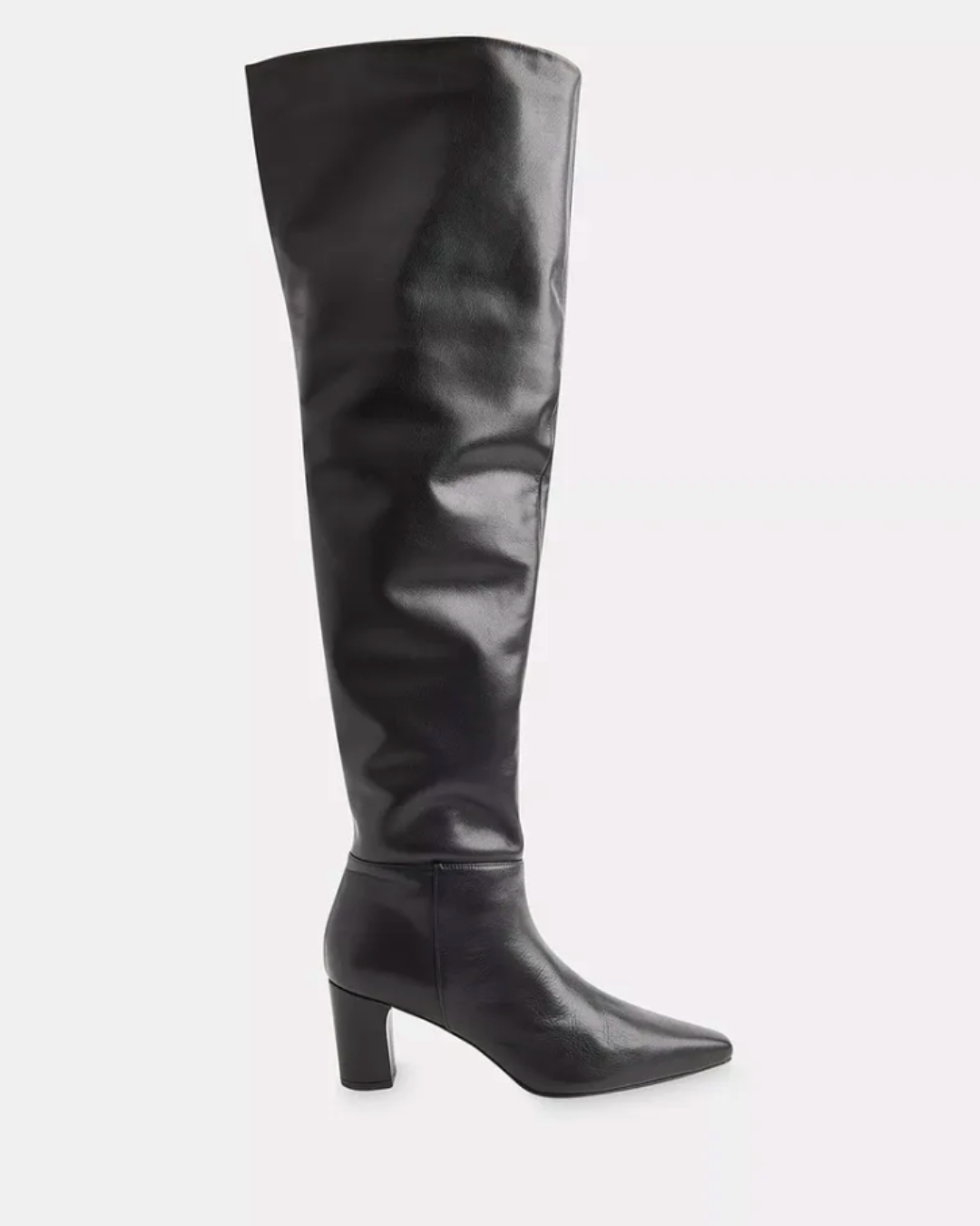 Whistles, Inessa Leather Over the Knee Heeled Boots