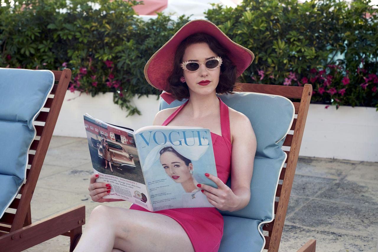 THE MARVELOUS MRS. MAISEL 2017- serie TV creee par Amy Sherman-Palladino saison 3 Rachel Brosnahan