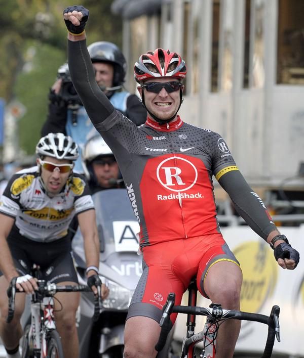 One very happy S&eacute;bastien Rosseler (RadioShack)