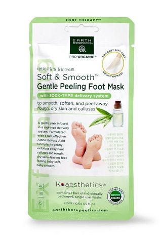 Earth Therapeutics Peeling Exfoliating Foot Mask