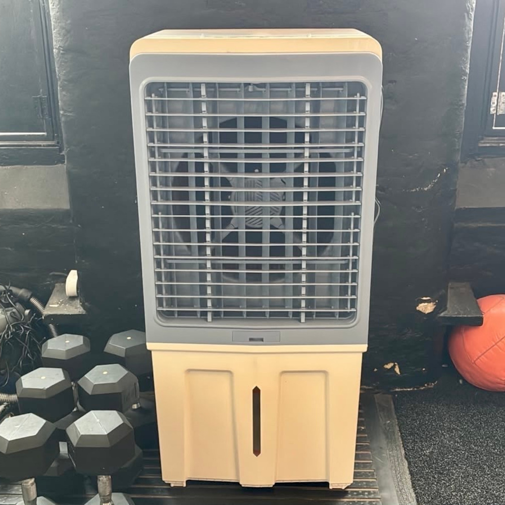 large air cooler in gym