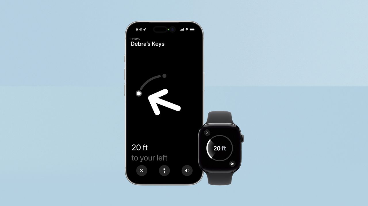 New Apple AirTag and watchOS update screenshots