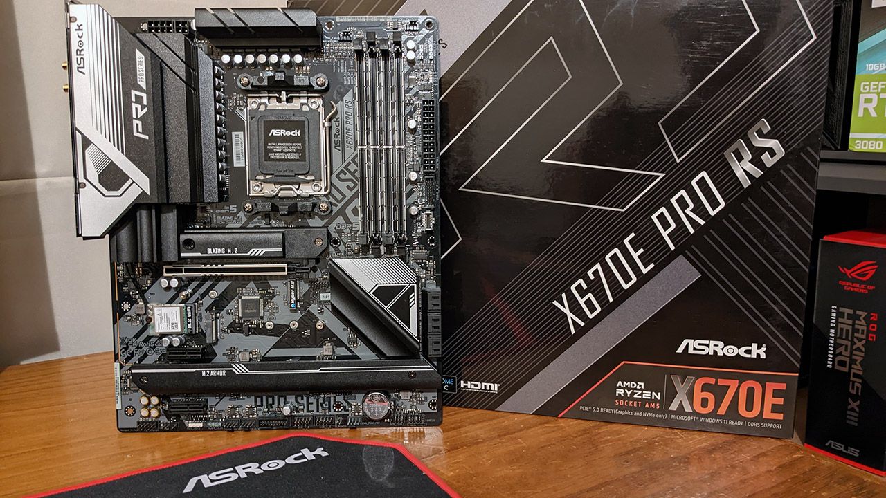 ASRock X670E Pro RS motherboard review | PC Gamer
