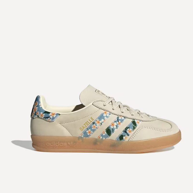 adidas gazelle with floral stripes