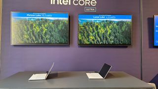 Intel Core Ultra 200V power draw demos