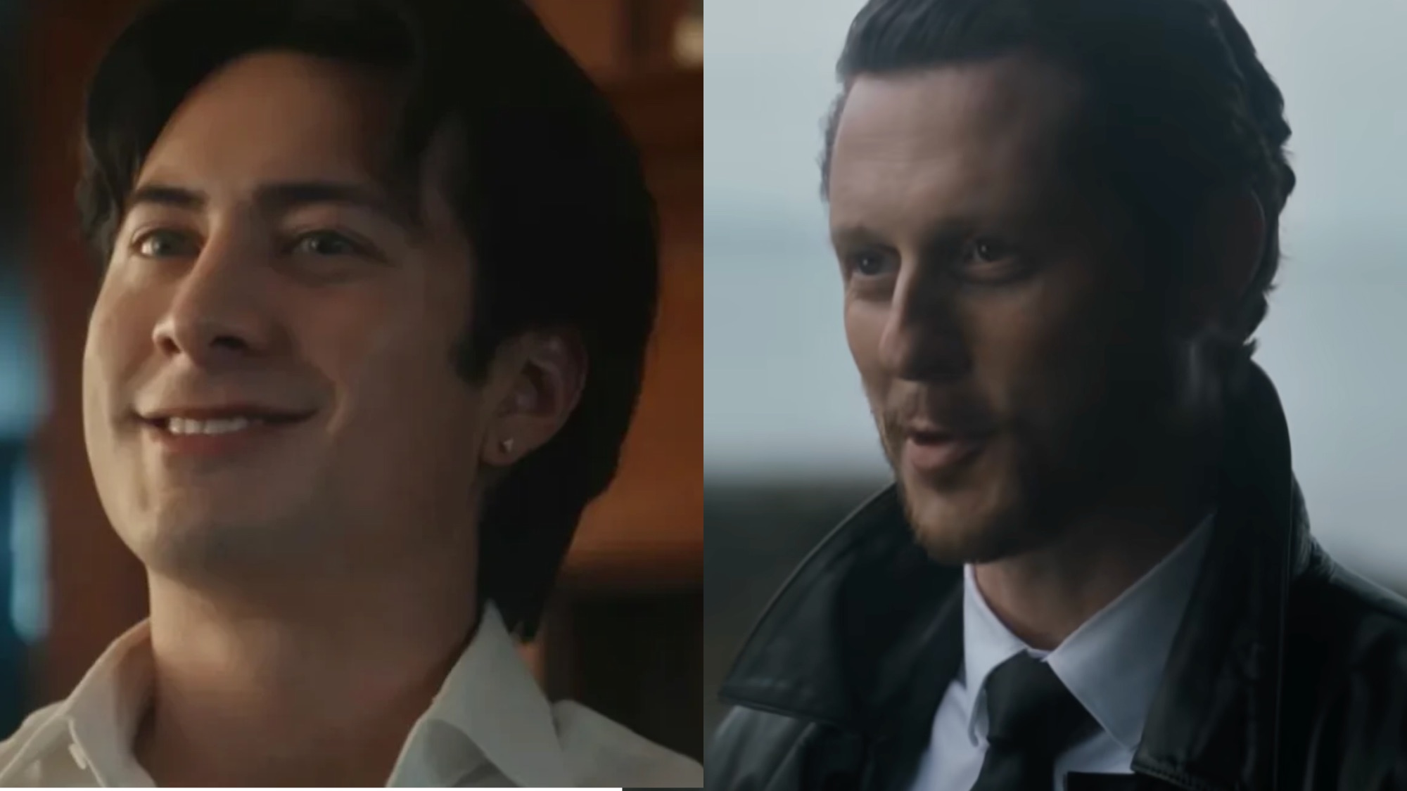 Split Image: Hudson Williams and Noah Reid in Yaga