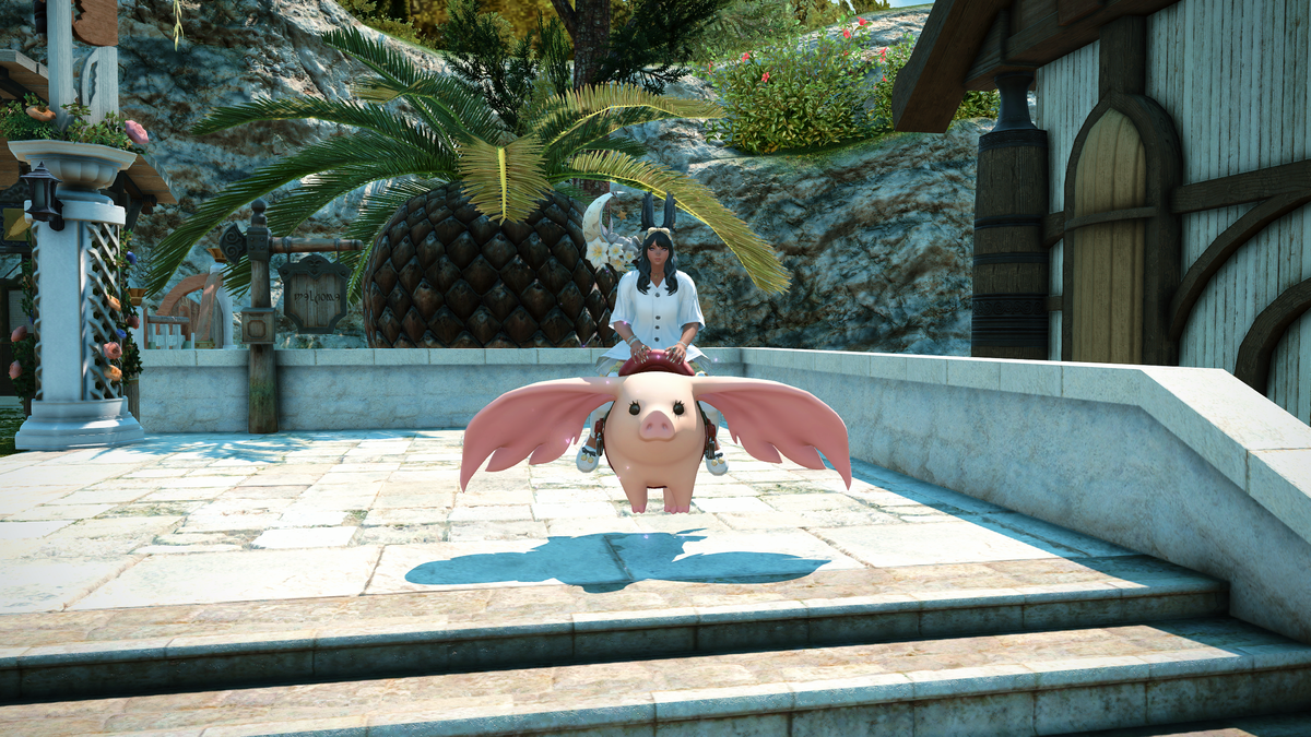 Final Fantasy 14 Porxie mount