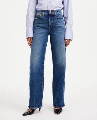 Madewell, The Perfect Vintage Wide-Leg Jean