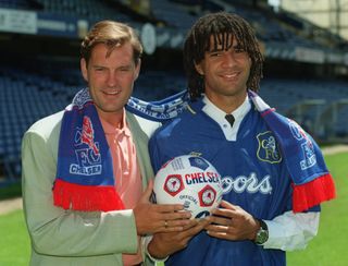 Chelsea manager Glenn Hoddle