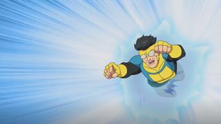 Mark Grayson flies at supersonic speed in Invincible season 2 episode 8
