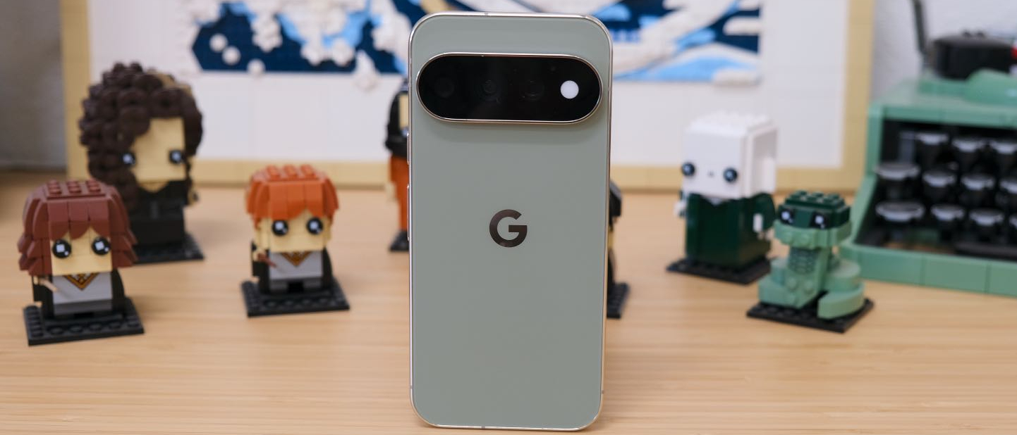 The Google Pixel 11 Pro resting on a wooden table