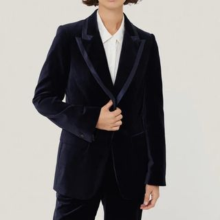 Ashby velvet blazer