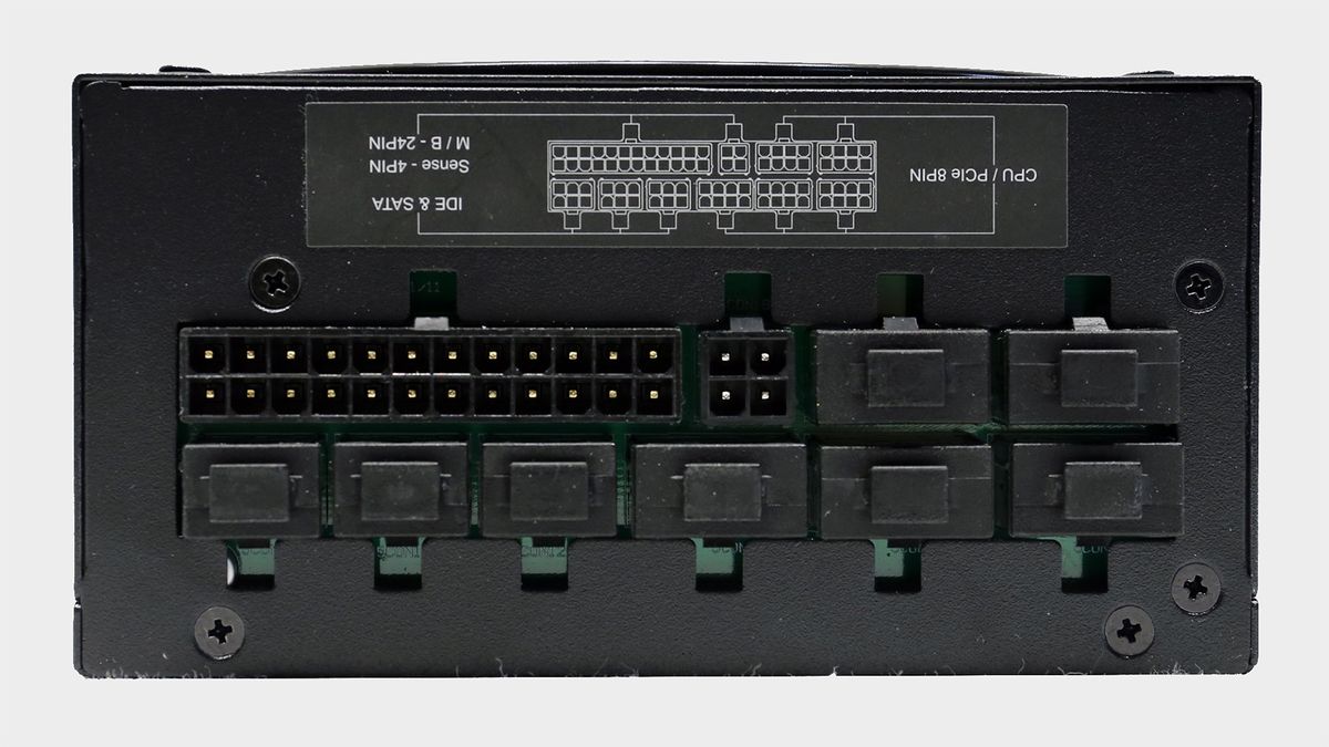 Silverstone SX1000 PSU from various angles.