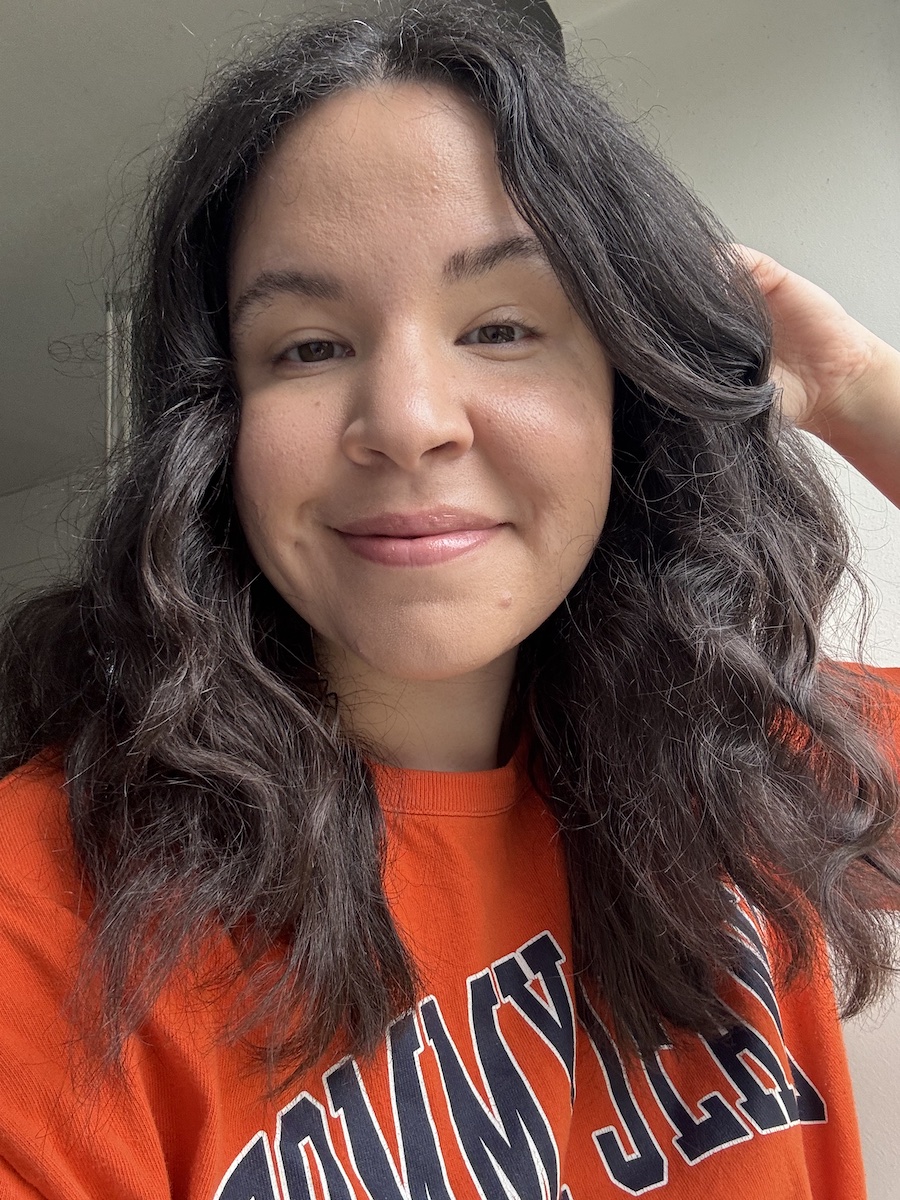 Mica Ricketts wearing Vieve Modern Radiance Concealer