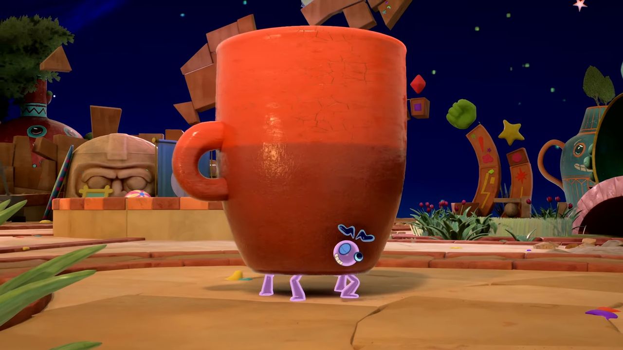 Double Fine's next game is a PvP brawler with pottery-powered team battles and a full social hub, out this spring on PS5, Xbox Series X, and PC