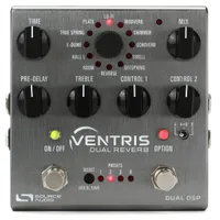 Source Audio Ventris | 14 reverbs | 2 simultaneous | Stereo | Expression in
Guitar World Score: 4.5/5