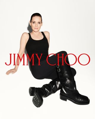 Winona Ryder stars in Jimmy Choo Autumn/Winter 2024 campaign