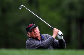 Billy Casper on his final Masters appearance