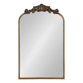 Gold baroque style traditional arch mirror from Amazon