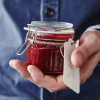 IKEA KÖSSEBÄR Jar with lid, clear glass