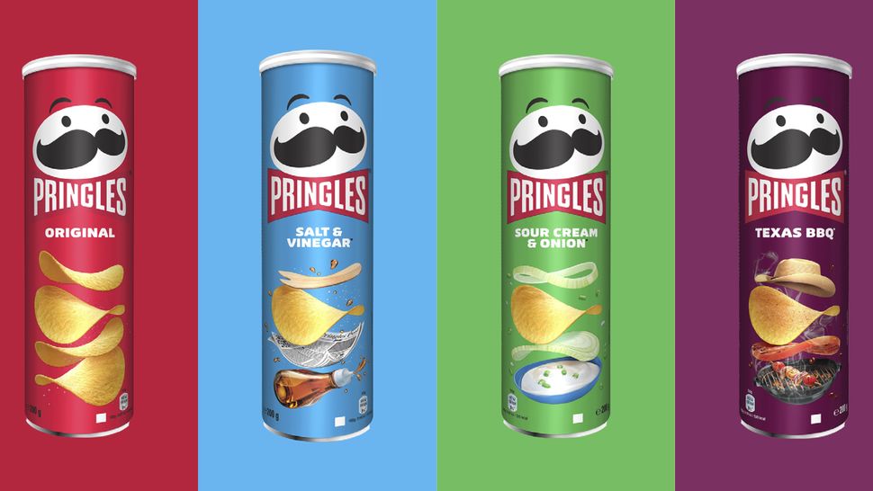 The new Pringles logo has the divided — but we love it