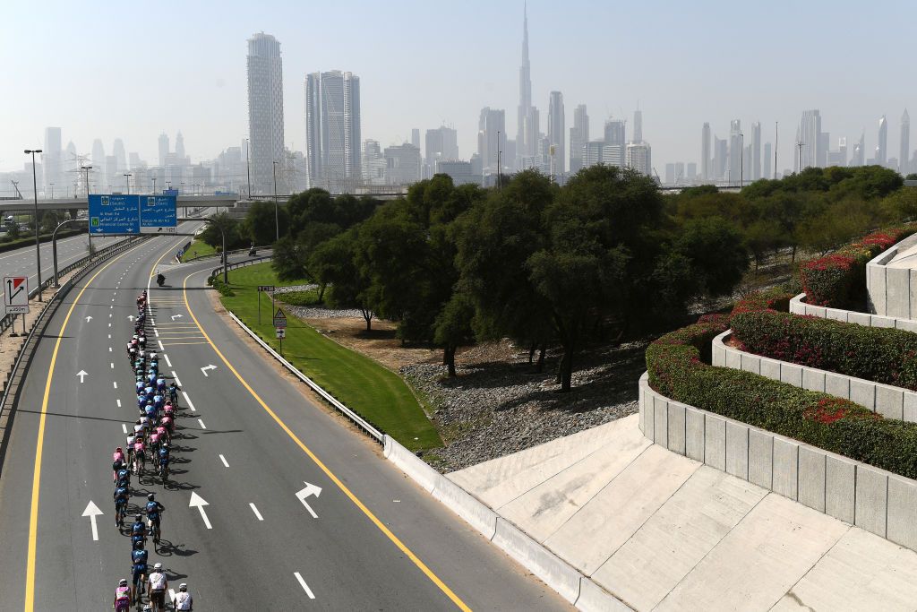 The view of Dubai at the UAE Tour