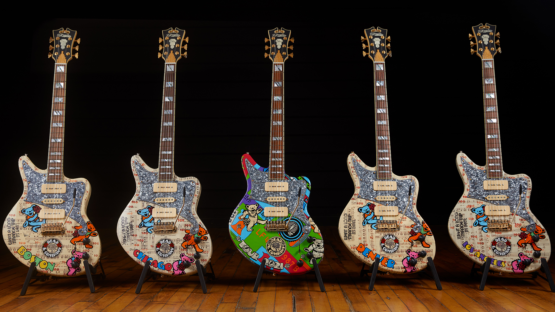 dead and company guitar