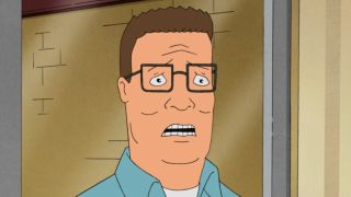 Hank worried on King of the Hill