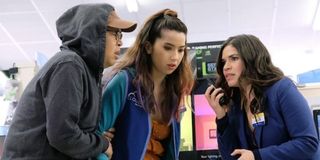 Superstore 2019 still of Nico Santos and America Ferrara