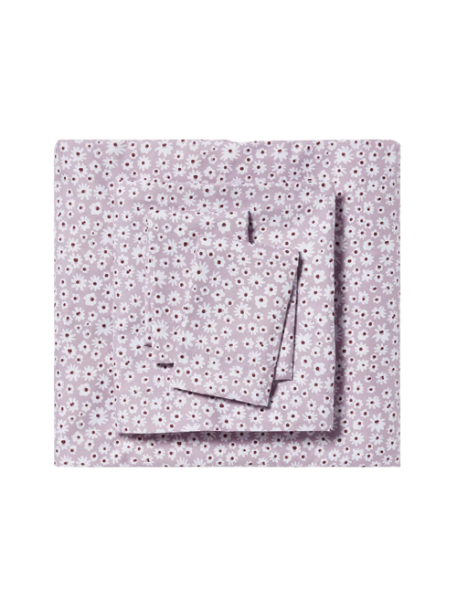 Twin XL Printed Microfiber Sheet Set 
