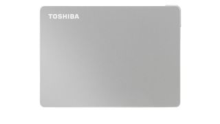 Stock photo of the Toshiba Canvio Flex hard drive