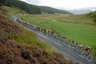 The Tour of Britain heads through the area near Scotland.