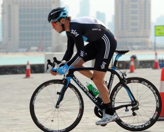 Jeremy Hunt, Tour of Qatar 2011, prologue