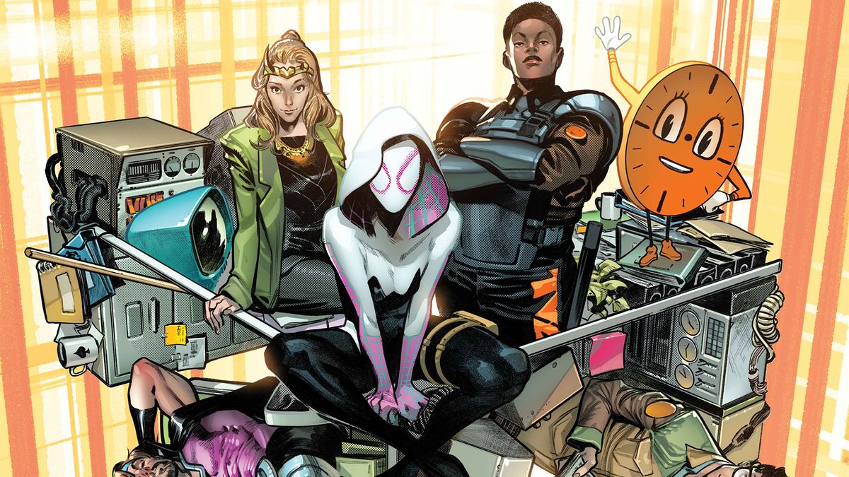 Spider-Gwen leads a team of MCU fan-favorite characters including Sylvie,  B-15, Captain Carter, OB, Mobius, and more in new TVA comic | GamesRadar+