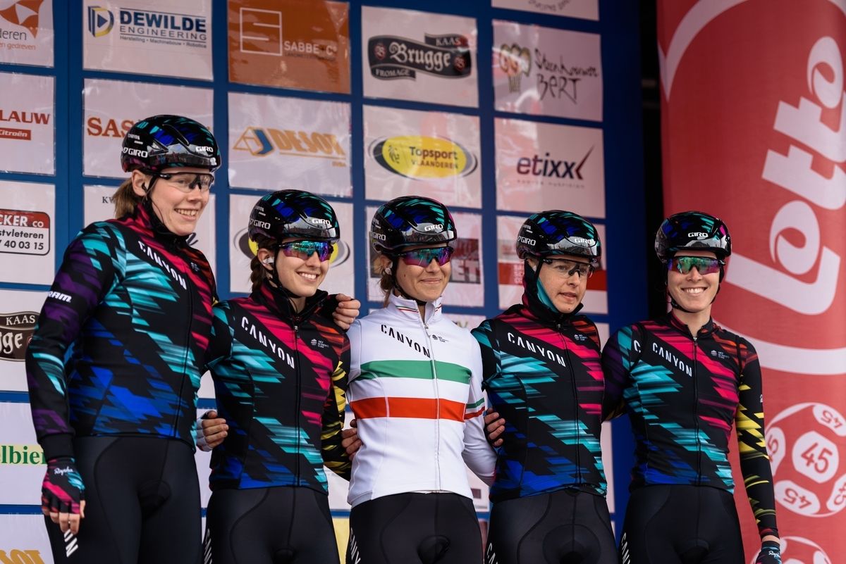 The Canyon-SRAM team at sign on