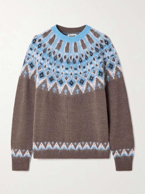 Zane Fair Isle Wool-Blend Sweater